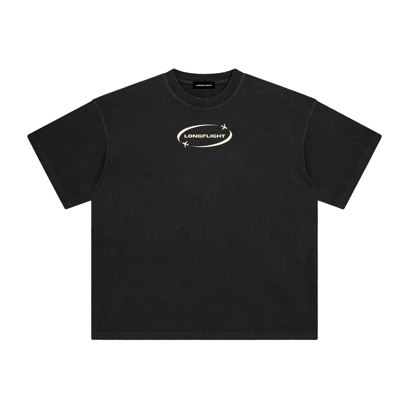 LongFlight Enzyme Washed Relaxed Tee