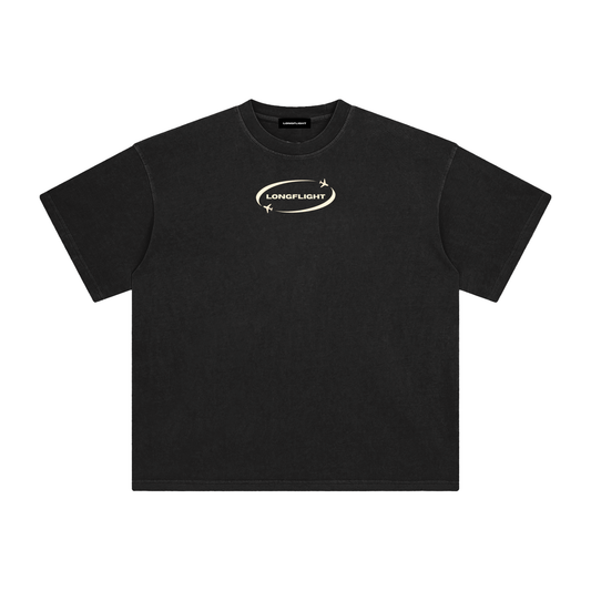 LongFlight Enzyme Washed Relaxed Tee